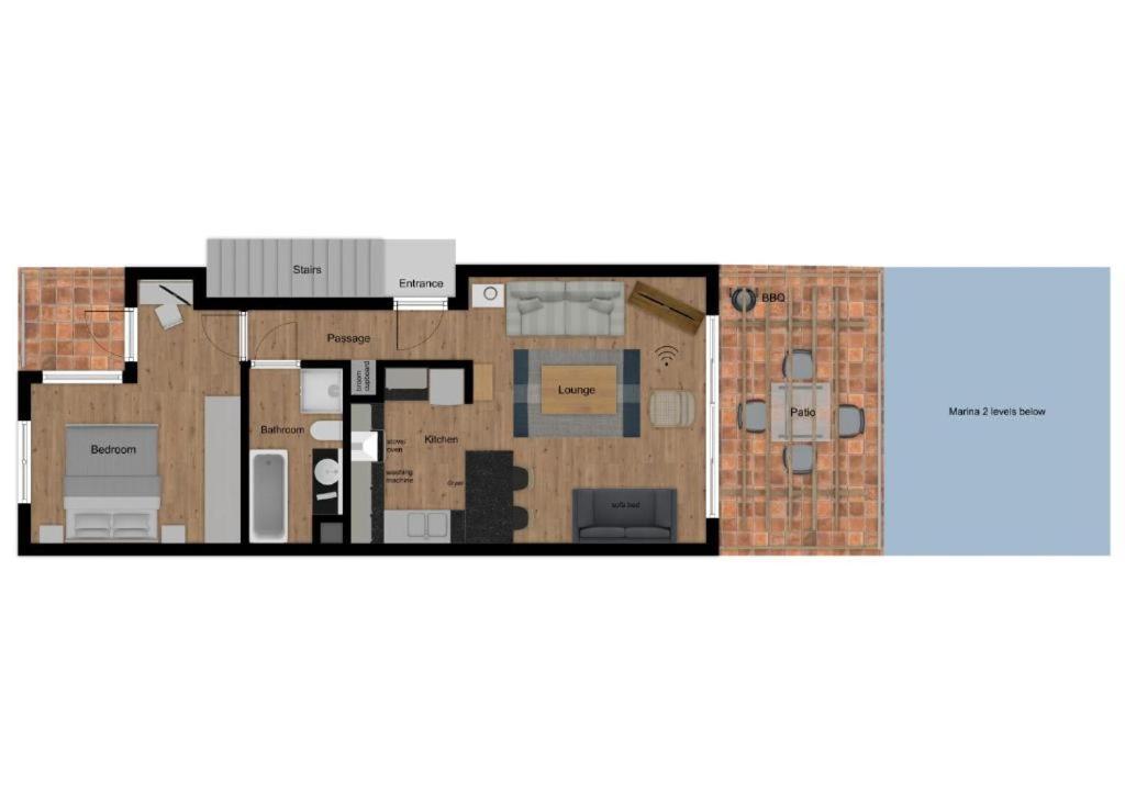 Apartament Belle View @ Knysna Quays Zewnętrze zdjęcie